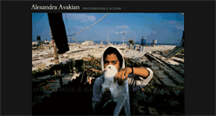 Desktop Screenshot of alexandraavakian.com